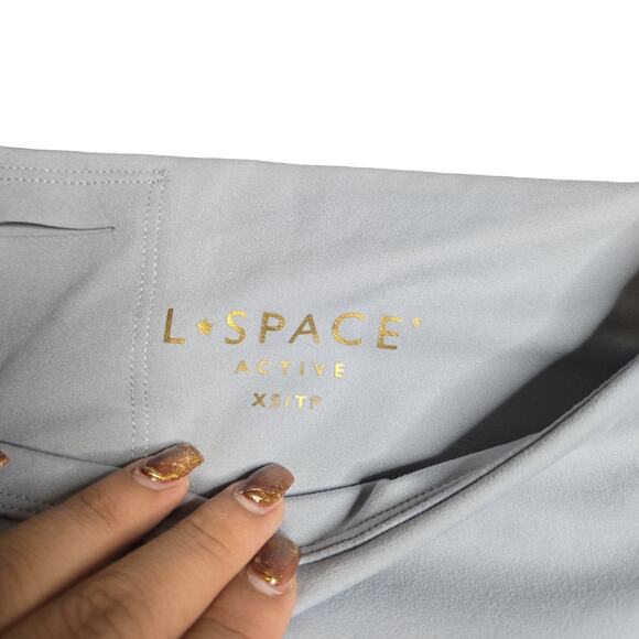 L*Space Active Blue Women's Leggings Size: XS - Picture 4 of 5